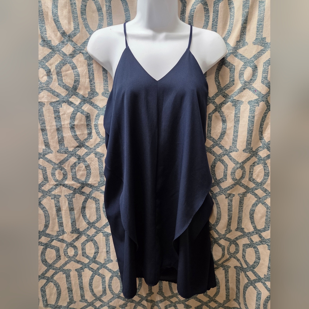Gianni Bini Navy Blue Slip Dress